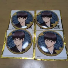 -銀魂吉原大炎上- 刺激強めでお送りしておりますカフェ 志村新八 4個セット