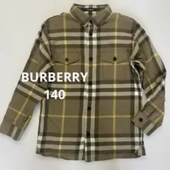 ☆BURBERRY バーバリー☆140㎝☆長袖 シャツ チェック