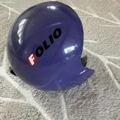 FOLIO子供用スノーボード・スキーヘルメット紫