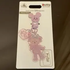 香港ディズニー　ダッフィー &フレンズ　シェリーメイ　スマホチャーム