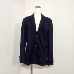 INHERIT　テーラードジャケット 濃ネイビー　着心地抜群　伸縮　38