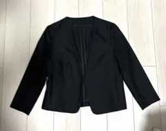 【美品】Paul Stuart ブラックストライプ夏用スーツ