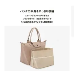 ロンシャン　バッグインバッグ