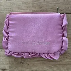 JILL & JILL STUART フリルポーチ ピンク