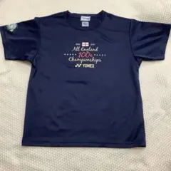 ヨネックス、バトミントン、レディースLサイズTシャツ、ネイビーのサムネイル