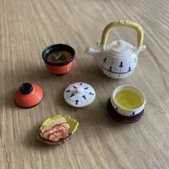 ぷちサンプルシリーズ　急須　お茶　お吸い物　お漬け物　(満喫和食処)
