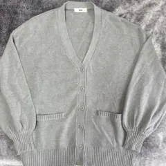 WEGO 制服グレー カーディガン