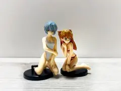 新世紀エヴァンゲリオン／綾波レイ／惣流・アスカ／水着バージョン2体セット