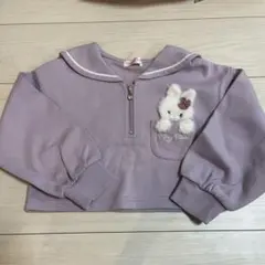 Mezze Piano ラベンダー トレーナー 120