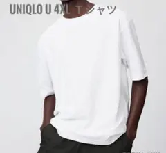 大きいサイズUNIQLO U 4XL Tシャツ ホワイト