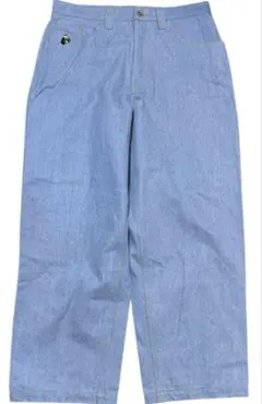 9090 centimeter コラボ ライトインディゴ ワイド デニム