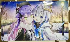 【未開封】常闇トワ 天音かなた プレイマット ラバーマット ホロライブ