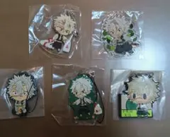 鬼滅の刃　不死川実弥　アクキー　ラバー5点セット