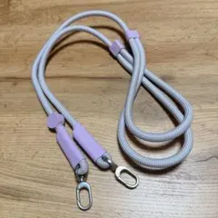 け*こ様 新品未使用☆CASETiFY スマホショルダー ロープ ライラック ダ