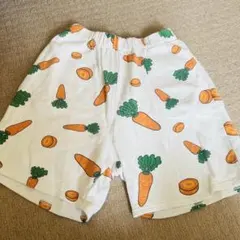 プニュズ　にんじん　ハーフパンツのサムネイル