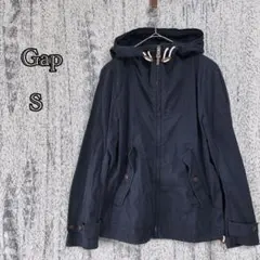 【Gap】ネイビー フード付きマウンテンパーカー Sサイズ メンズ a2328のサムネイル