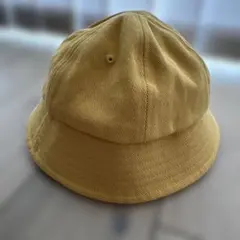 イエロー コットン バケットハット メトロハット