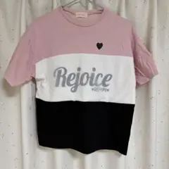 【repipi armario】メッシュTシャツ ピンク Sのサムネイル