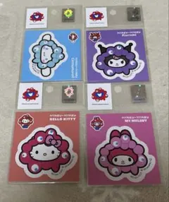 サンリオ　ミャクミャク　ステッカー　キティ　クロミ　シナモロール　マイメロ