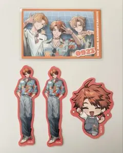 北見遊征 三ミ一体 チェキ風カード ステッカー