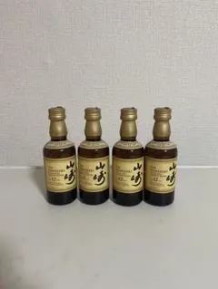 山崎 12年 ミニボトル 5本セット 50ml ミニチュア サントリー山崎12年 ミニボトル50ml 5本set