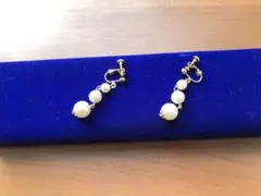 ホワイトパール イヤリング セット