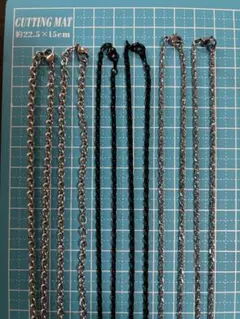 ネックレスチェーン6本まとめ売り