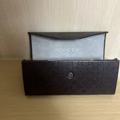 GUCCI メガネケース 巾着袋セット ネイビー - メルカリ
