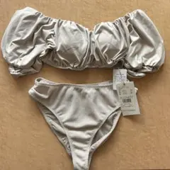 snidel パフスリーブビキニ 水着のサムネイル