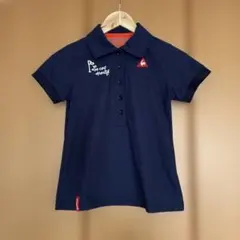 lecoq sportifネイビー ポロシャツ レディース