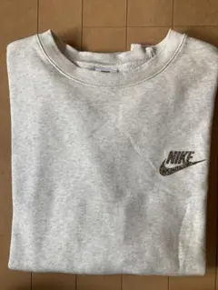 Nike 杢グレー クルーネック トレーナー