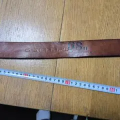 G-STAR RAWブラウン レザーベルト 約110cm
