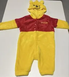 プーさん フリースロンパース 95cm未満用