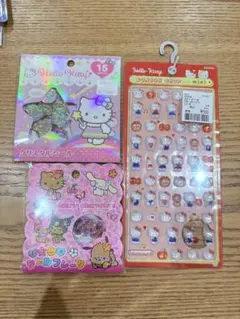 ボンボンドロップシール　おはじきシールセット