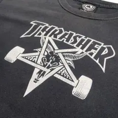 【Lサイズ】00s THRASHER スケートゴート Tシャツ ブラックのサムネイル