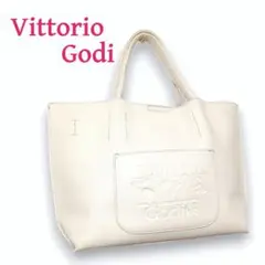 Vittorio Godi ヴィットリオゴーディ トートバッグ ホワイト 手提げのサムネイル