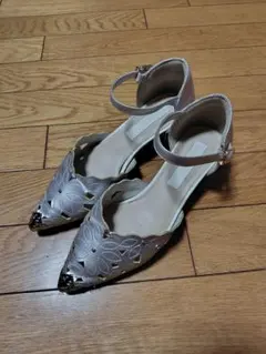 NUOVO パンプス シルバー 23.5cm