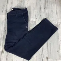 キャラウェイ レディースＬサイズネイビー スリムフィット パンツ