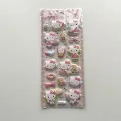 Hello Kitty 立体シール ハローキティ　ぷくぷくシール　ぷっくりシール