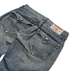 IO着用 TRUE RELIGION ブーツカットデニム