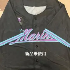 千葉ロッテマリーンズ ブラック ユニフォーム Lサイズ