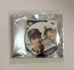 オリックス・バファローズ オフショット缶バッジ 田嶋大樹 中川圭太