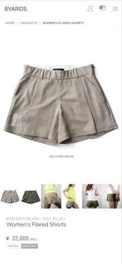Amazon.co.jp: 8YARDSハチヤーズ ショートパンツ ゴルフウェア Mサイズ