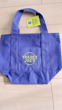 【2025秋限定】TRADER JOE'S トートバッグパープル 新品 未使用