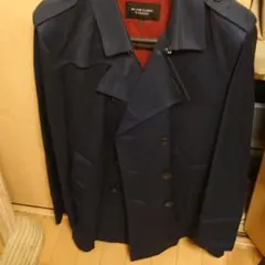 BURBERRYBLACKLabeネイビーlコートとHollisterダウン