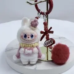 labubu ラブブぬいぐるみ キーホルダー