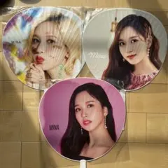 TWICE Mina うちわ 3枚セット
