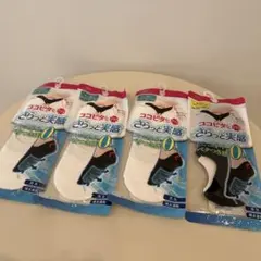 ココピタ さらっと実感 ソックス 4足セット 23-25cmのサムネイル