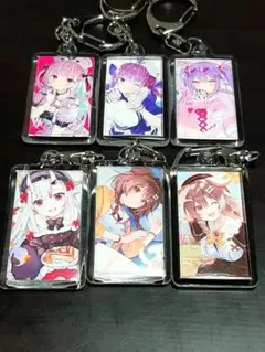 ホロライブ アクリルキーホルダー 6点セット