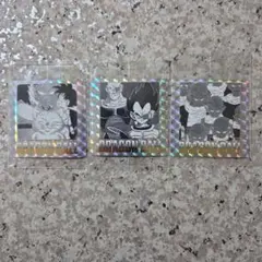 ドラゴンボール40周年シールウエハース1　第十三巻　第十八巻　第二十一巻